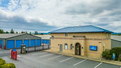 Exterior of Glacier West Arlington, WA storage facility.