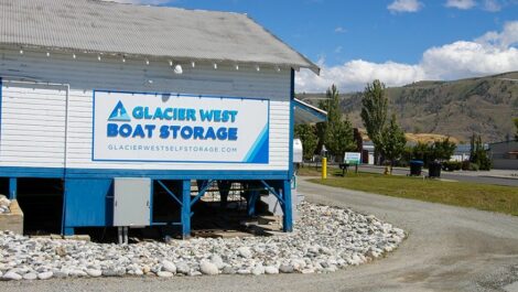 glacier west boat storage facility